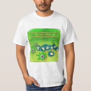 Rick London Border Collie Blumen Comic T-Shirt