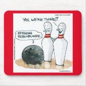 Rick London Cartoon Funny Bowling Comic Mousepad (Vorne)
