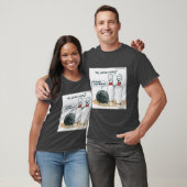 Rick London Cartoon Funny Bowling Comic T-Shirt (Unisex)