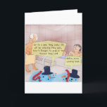 Rick London Comic Snowman Funny Gifts Feiertagskarte<br><div class="desc">Sie sehen ein Geschenk, Tee, Tasse, Gehäuse für mobile Geräte, eine umweltfreundliche Tasche, eine Kappe, einen Schlüsselanhänger oder ein anderes Sammelgeschenk, das Rick London von den Cartoon der Londoner Londoner City Nummer 1 geschaffen hat. Dieser Artikel heißt "Snowman Vacations". Jedes Produkt wird aus hochwertigsten Materialien hergestellt und zum günstigsten Preis...</div>