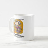 Rick London Funny Alexander Bell Phone Prank Kaffeetasse (Vorderseite Links)