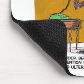 Rick London Funny Alexander Bell Phone Prank Mousepad (Ecke)