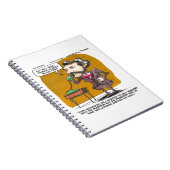 Rick London Funny Alexander Bell Phone Prank Notizblock (Rechte Seite)