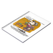 Rick London Funny Alexander Bell Phone Prank Notizblock (Linke Seite)