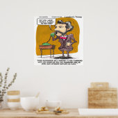 Rick London Funny Alexander Bell Phone Prank Poste Poster (Küche)