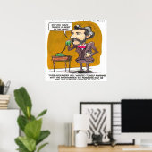 Rick London Funny Alexander Bell Phone Prank Poste Poster (Heimbüro)