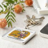 Rick London Funny Alexander Bell Phone Prank Schlüsselanhänger (Seite)