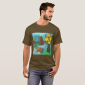 Rick London Funny Bears mit Watches Comic T-Shirt (Vorne ganz)