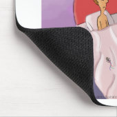Rick London Funny Bedbugs Cartoon Mousepad (Ecke)