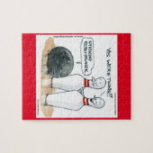 Rick London Funny Bowling Puzzle (Horizontal)