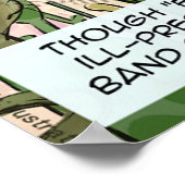 Rick London Funny Cats Vs Dogs Poster (Ecke)