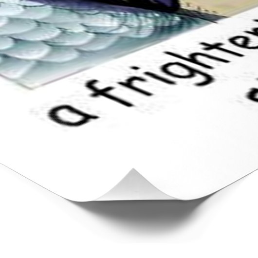 Rick London Funny Fish Mafia Poster (Ecke)