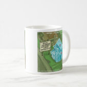 Rick London Funny Flooded House For Sale Comic Kaffeetasse (VorderseiteRechts)