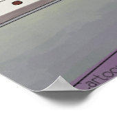 Rick London Funny Free Range Chicken Poster (Ecke)