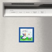 Rick London Funny Goose Vampire Wear Bells Magnet (In Situ (Geschirrspüler))