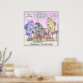 Rick London Funny Hindenburg Poster (Küche)