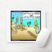 Rick London Funny Optometrist Illusion Mousepad (Mit Mouse)