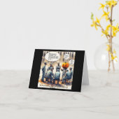 Rick London Funny Pumpkin Spice Prison Karte (Gelbe Blume)