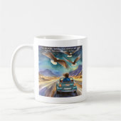 Rick London Funny Riding im dunklen Comic Kaffeetasse (Links)