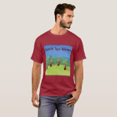 Rick London Funny Scottish Worms Comic T-Shirt (Vorne ganz)