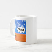 Rick London Funny Shakespeare Hamlet Bee Comic Kaffeetasse (Vorderseite Links)