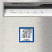 Rick London Funny Silverware Police Magnet (In Situ (Geschirrspüler))