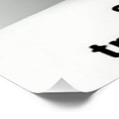 Rick London Funny Silverware Police Poster (Ecke)