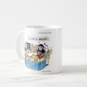 Rick London Funny So Natural Old Hippie Funeral Kaffeetasse (Vorderseite Links)