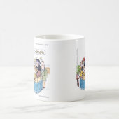 Rick London Funny So Natural Old Hippie Funeral Kaffeetasse (Mittel)