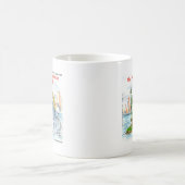 Rick London Funny Trump Shark Kaffeetasse (Mittel)