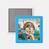 Rick London Funny Turkey Plastic Operation Magnet (Vorderseite/Rückseite)