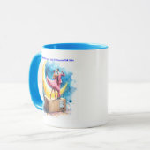 Rick London Himalayan Pink Salsa Funny Tasse (Vorderseite Links)