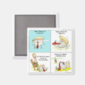 Rick London "Humpty Trumpty" Funny Gifts Magnet (Vorderseite/Rückseite)