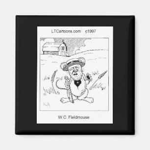 Rick London Lustige Feldmaus Comic Magnet