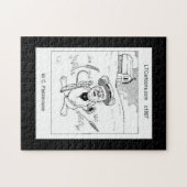Rick London Lustige Feldmaus Comic Puzzle (Horizontal)