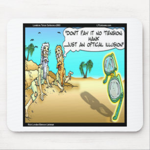 Rick London Lustiger Optischer Optometriker Illusi Mousepad