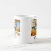 Rick London Muskrat Divorce Attorney Comic Kaffeetasse (Mittel)