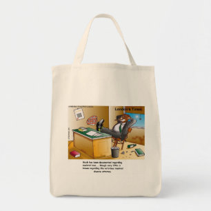 Rick London Muskrat Divorce Attorney Comic Tragetasche