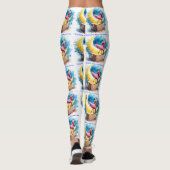 Rick London Pink Himalayan Salsa Funny Leggings (Rückseite)