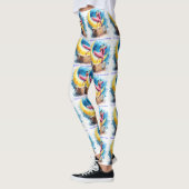Rick London Pink Himalayan Salsa Funny Leggings (Links)