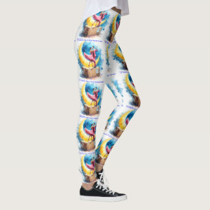 Rick London Pink Himalayan Salsa Lustig Leggings