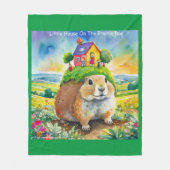 Rick London Prairie Dog Life Comic Fleecedecke (Vorderseite)