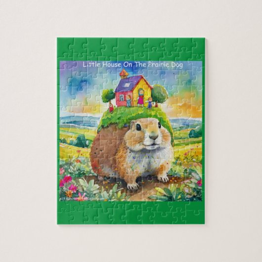 Rick London Prairie Dog Life Comic Puzzle (Vertikal)