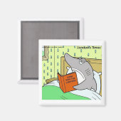Rick London Shark Lawyer Funny Magnet (Vorderseite/Rückseite)