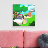 Rick London Slug Traffic Polizist Canvas Print Leinwanddruck (Insitu (Wohnzimmer))
