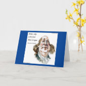 Rick London & Tom Kerr Benjamin Franklin & Quote Karte (Gelbe Blume)