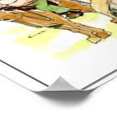 Rick London "Trumpty Dumpty" Funny Poster (Ecke)