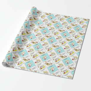 Rick London "Trumpty Dumpty" Funny Trump-Geschenk Geschenkpapier