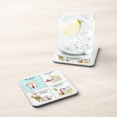 Rick London "Trumpty Dumpty" Funny Trump-Geschenk Getränkeuntersetzer (Rechte Seite)