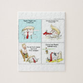 Rick London "Trumpty Dumpty" Funny Trump-Geschenk Puzzle (Vertikal)